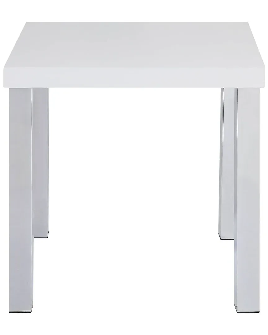Harta End Table - White, Wood image