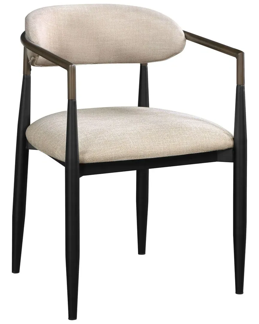 Jaramillo Set of 2 Side Chairs - Beige, Chenille image