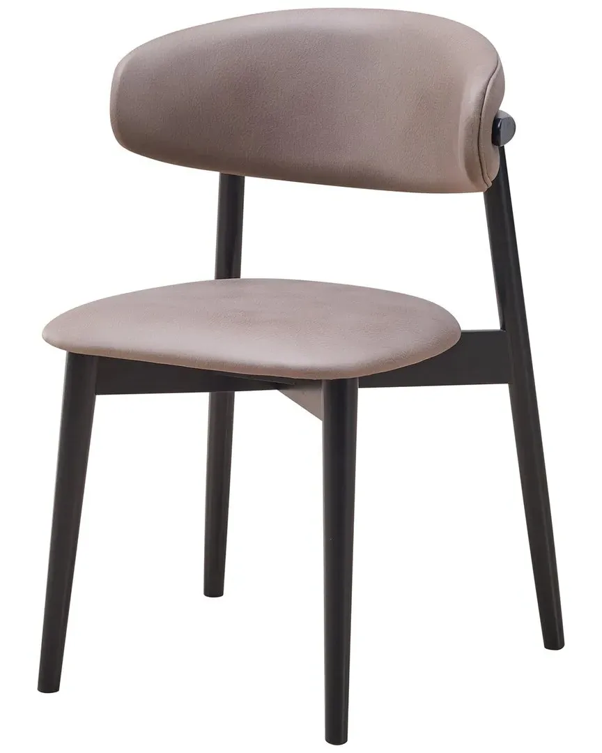 Lanae Set of 2 Side Chairs - Gray, Fabric