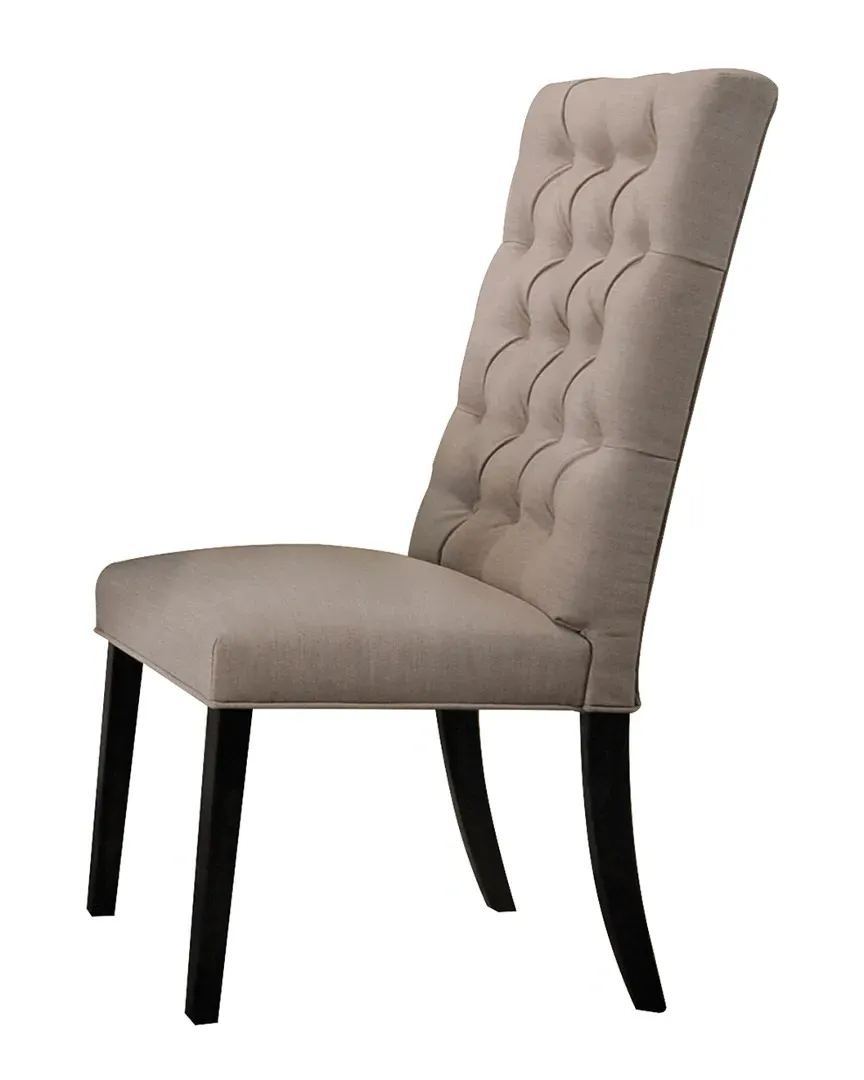 Morland Side Chair Set of 2 - Tan, Linen