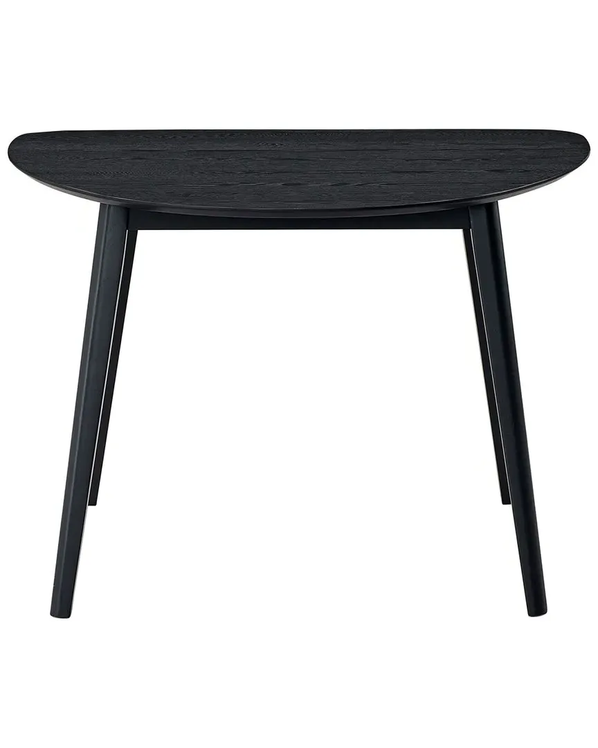 Real Dining Table - Black, Wood image