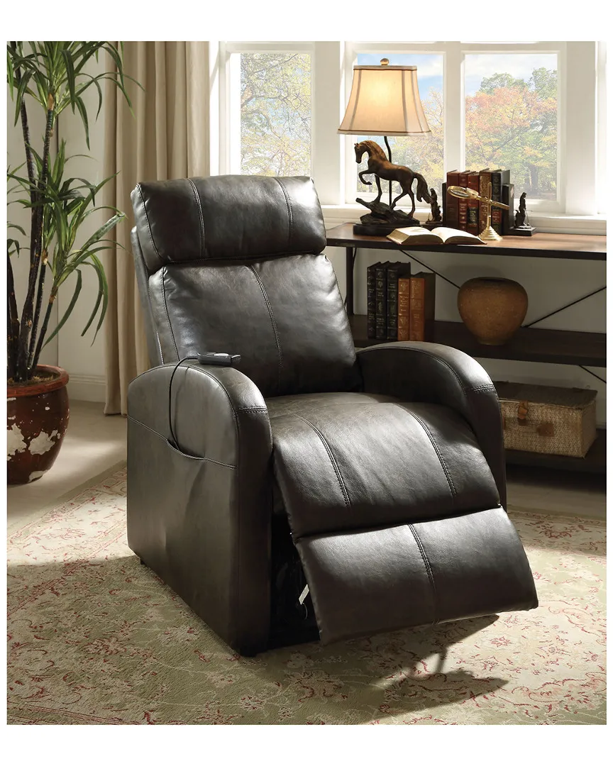 Ricardo Power Lift Recliner - Dark Gray