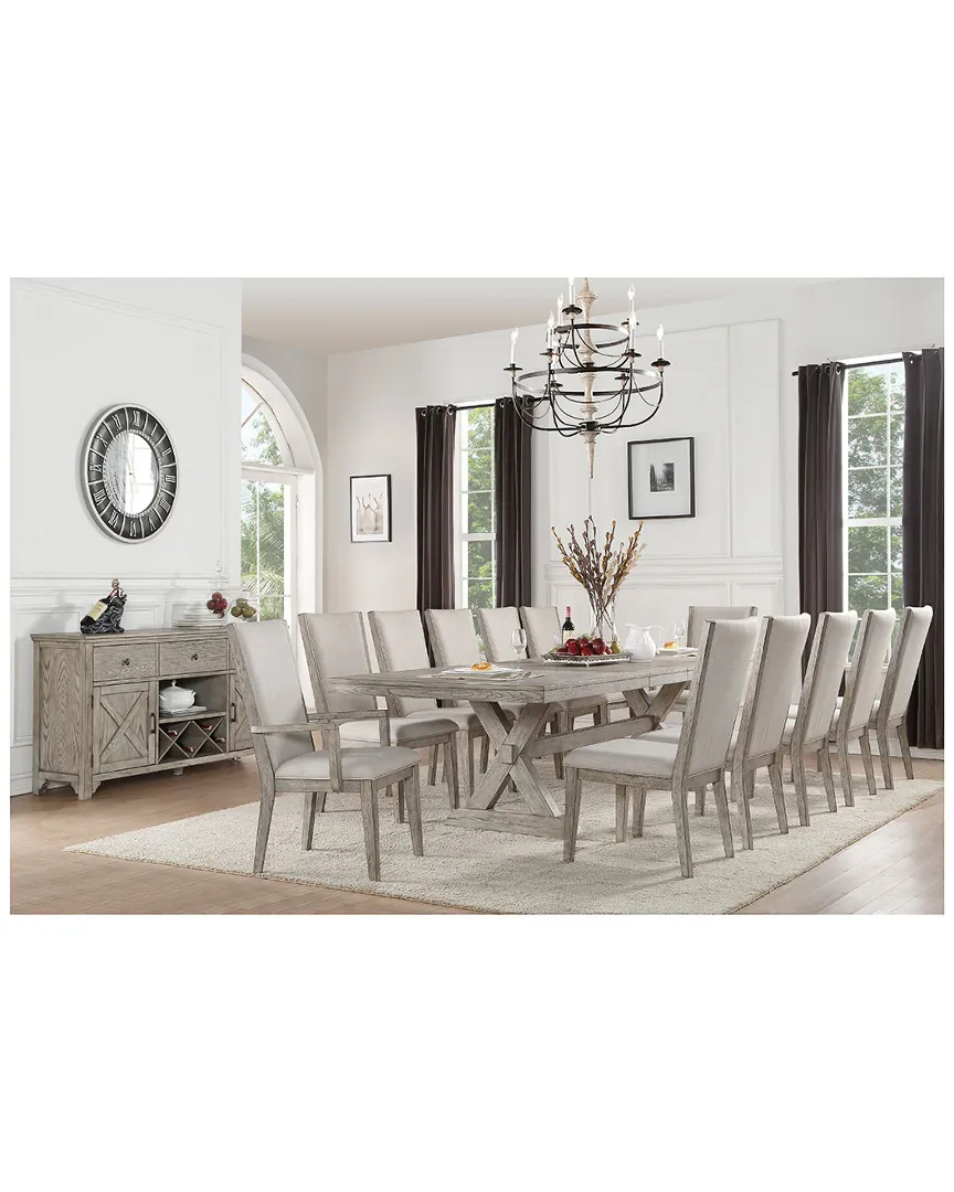 Rocky Side Chair - Gray Oak, Fabric image