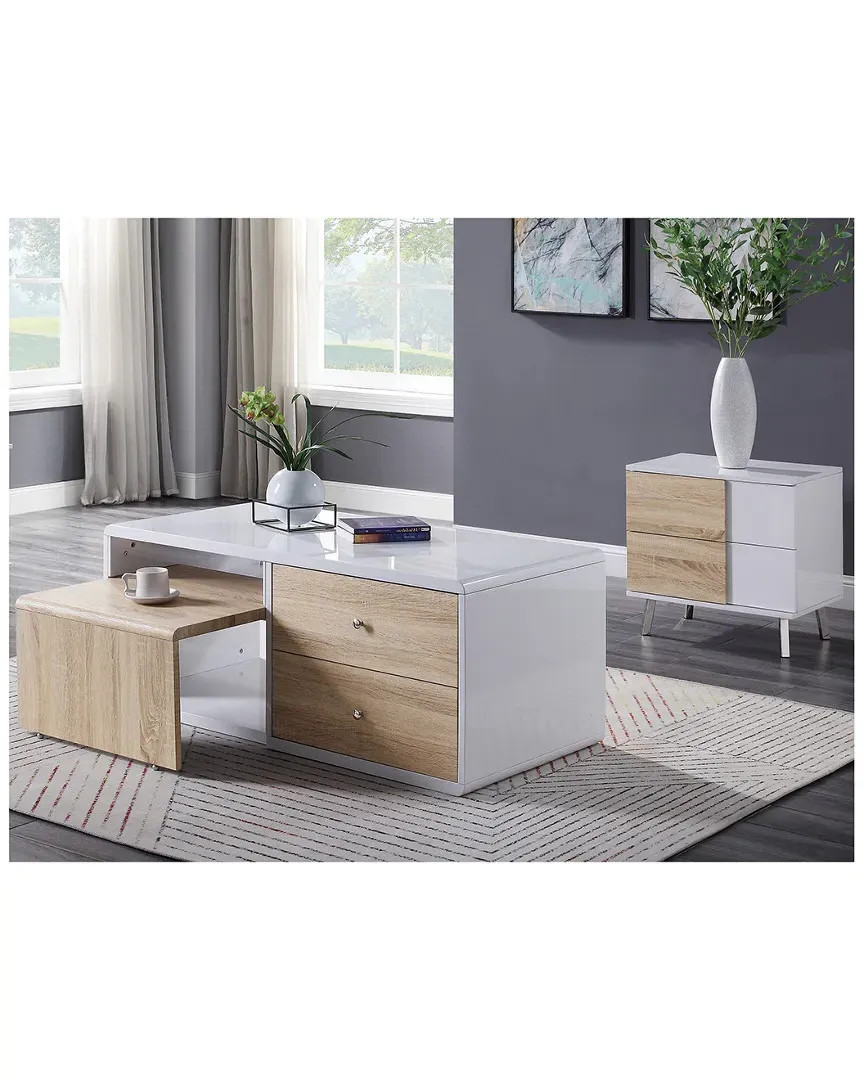 Verux Coffee Table - White image