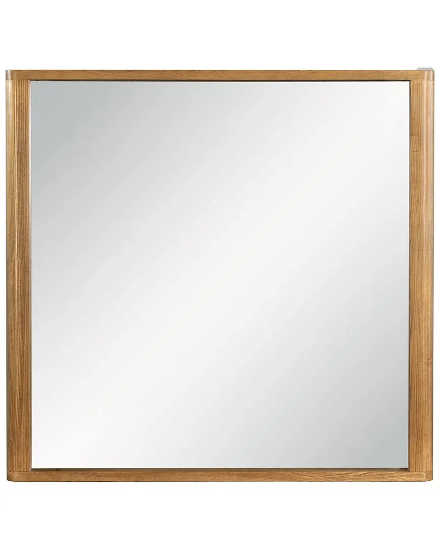 Zoey Rectangular Mirror - Oak image