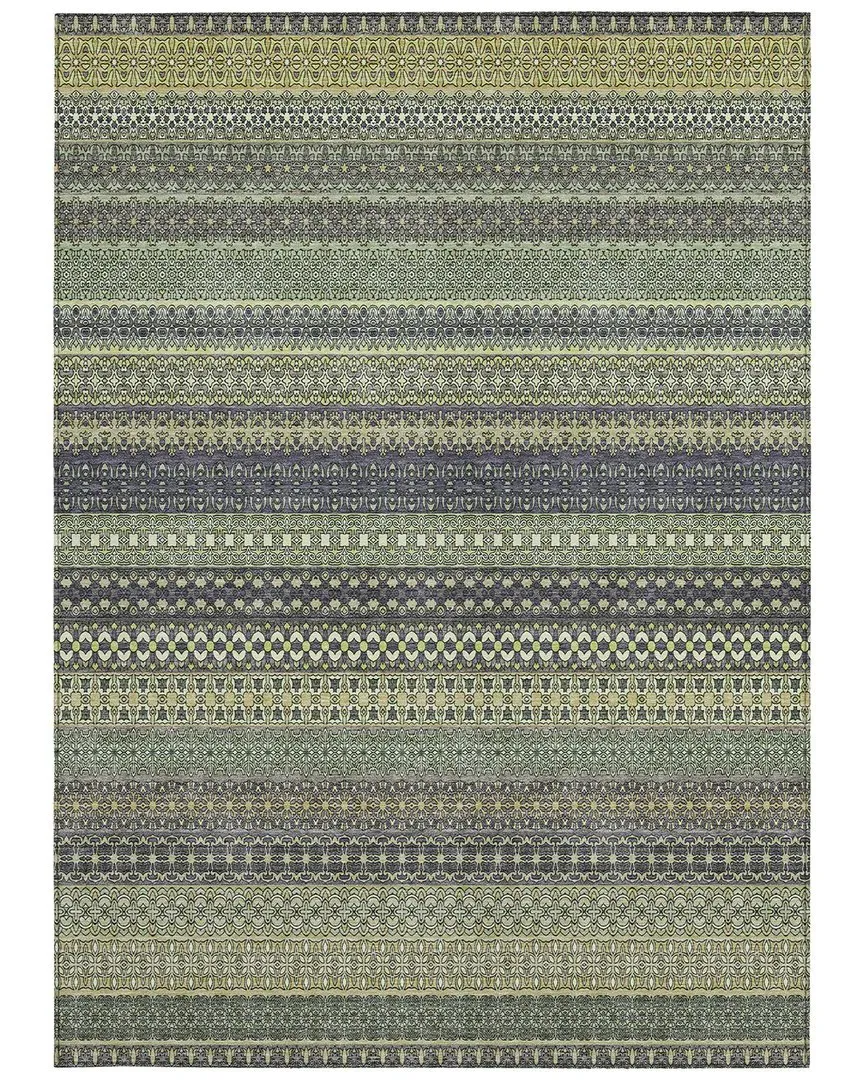 Chantille Indoor/Outdoor Washable Rug - Green, Polyester