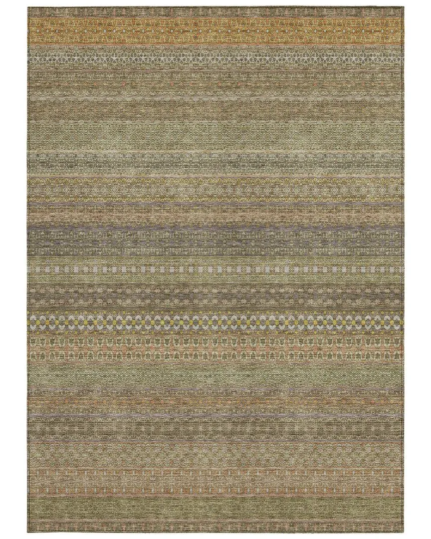 Chantille Indoor/Outdoor Washable Rug - Khaki, Polyester