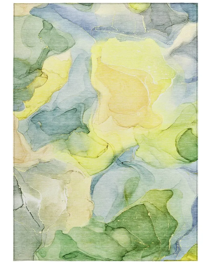 Chantille Indoor/Outdoor Washable Rug - Yellow, Polyester