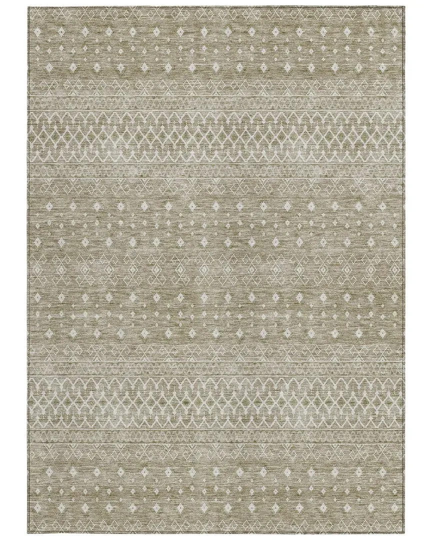Indoor/Outdoor Rug - Brown, Polyester