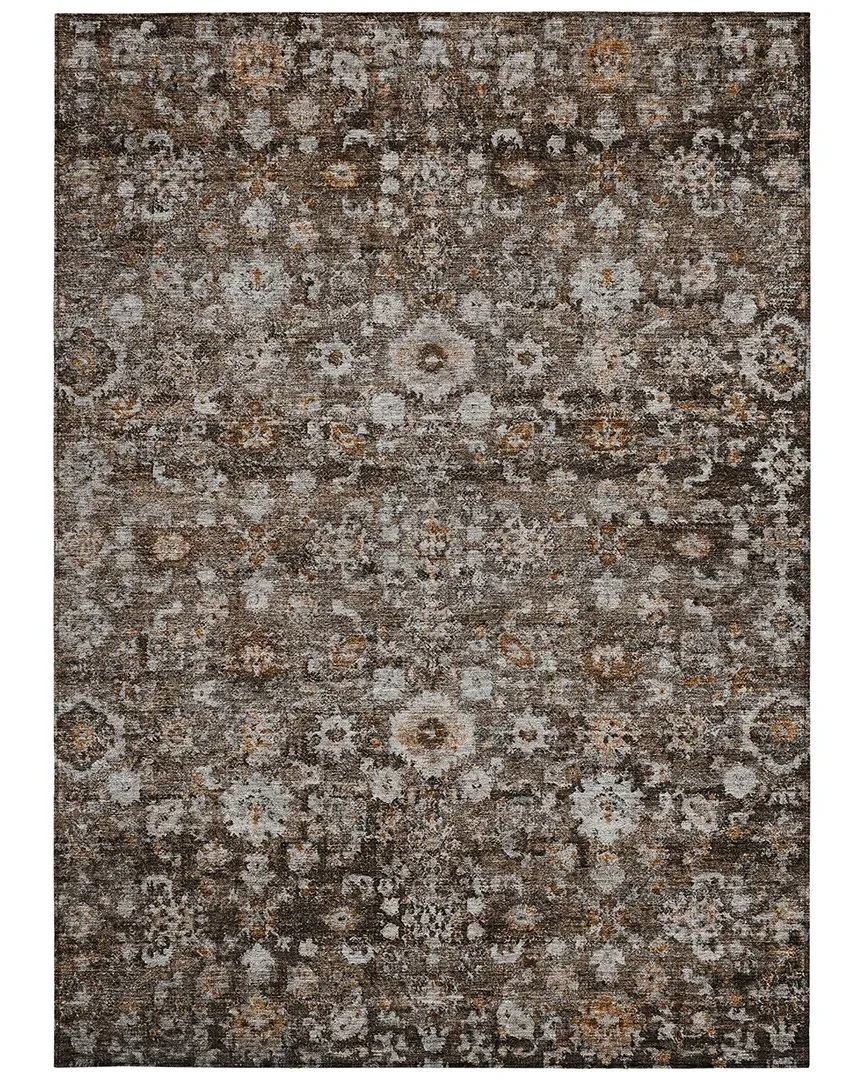 Indoor/Outdoor Rug - Brown, Polyester