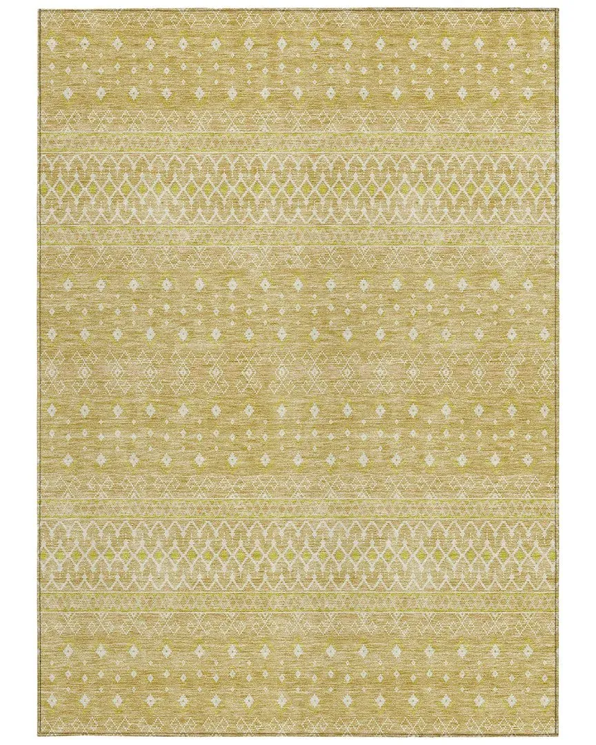 Indoor/Outdoor Rug - Gold, Polyester