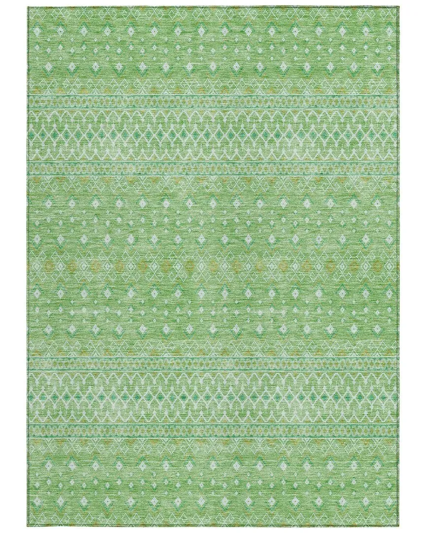 Indoor/Outdoor Rug - Green, Polyester