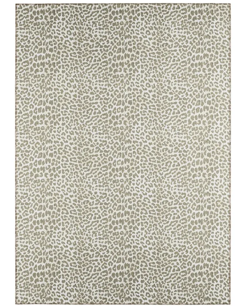 Safari Indoor/Outdoor Washable Rug - Taupe, Polyester