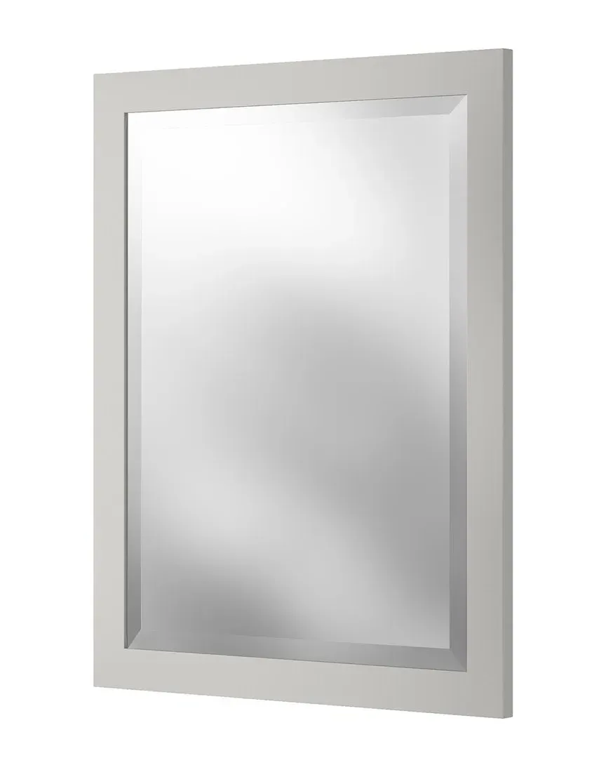 24In Beveled Bath Vanity Mirror - Grey image