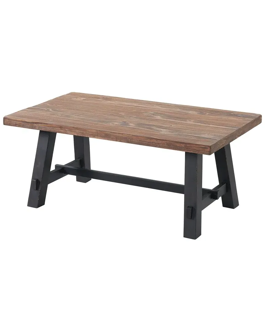 Adam 42In Solid Wood Coffee Table - Natural, Pine image