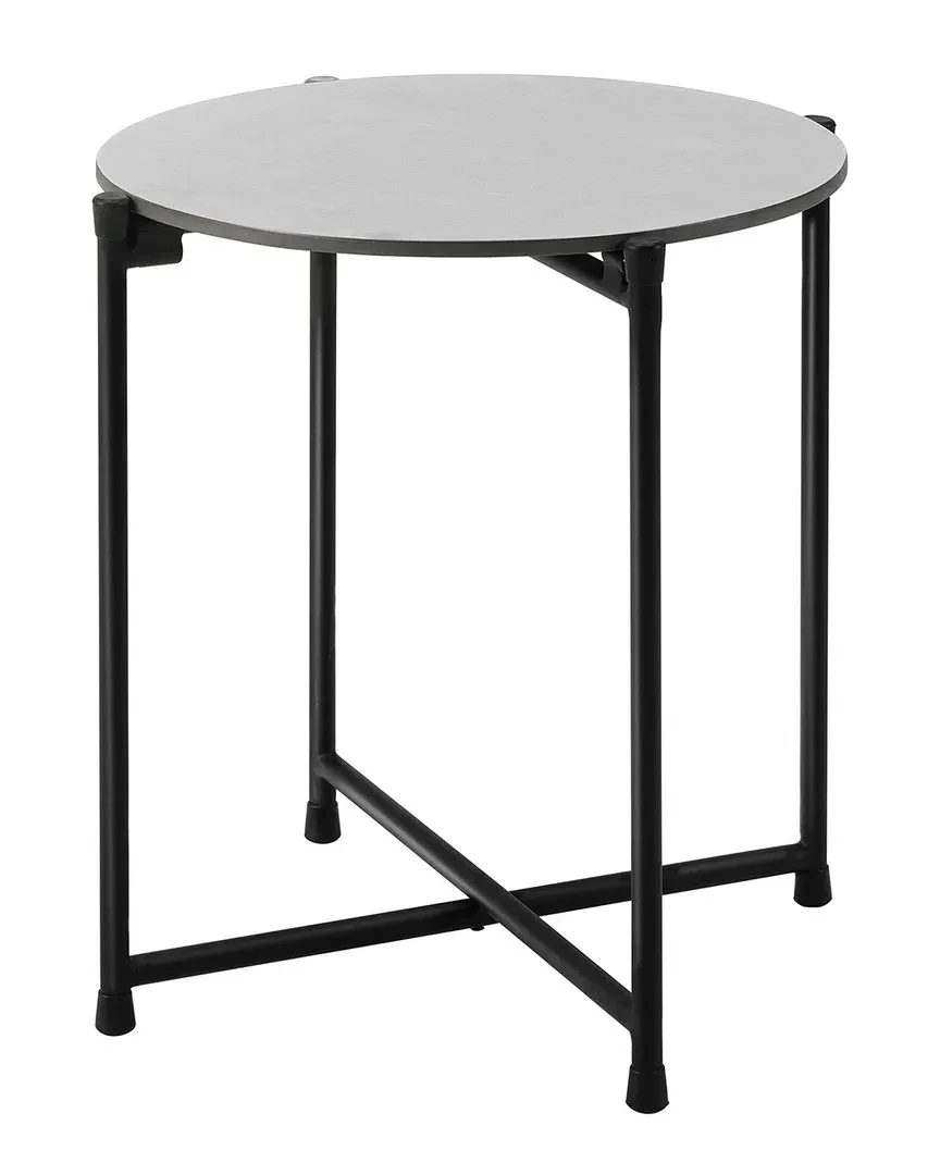 Alburgh 18in Cocktail Table - Charcoal, Aluminum image