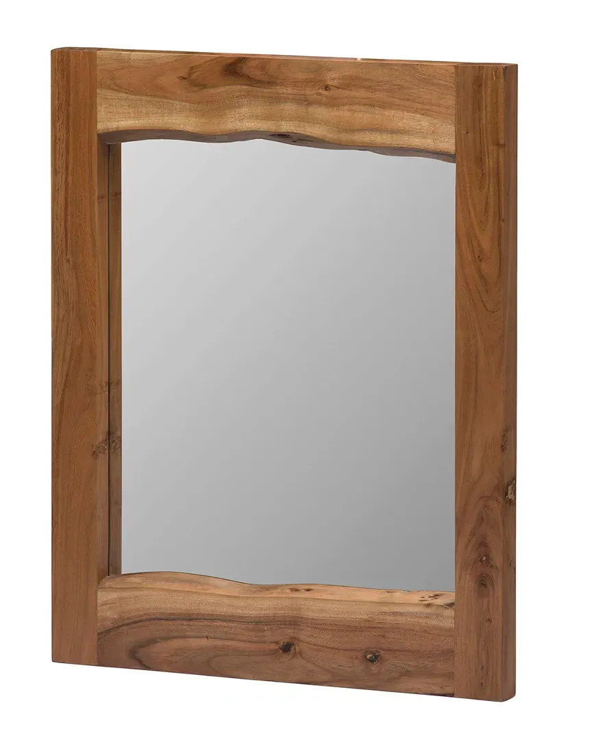 Alpine 24in Live Edge Mirror - Acacia