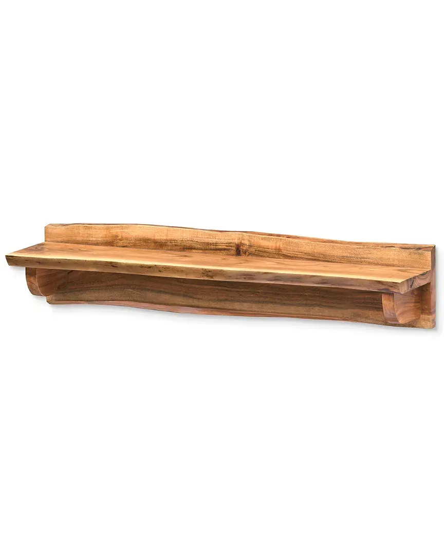 Alpine Live Edge 36in Mantel Shelf - Acacia image