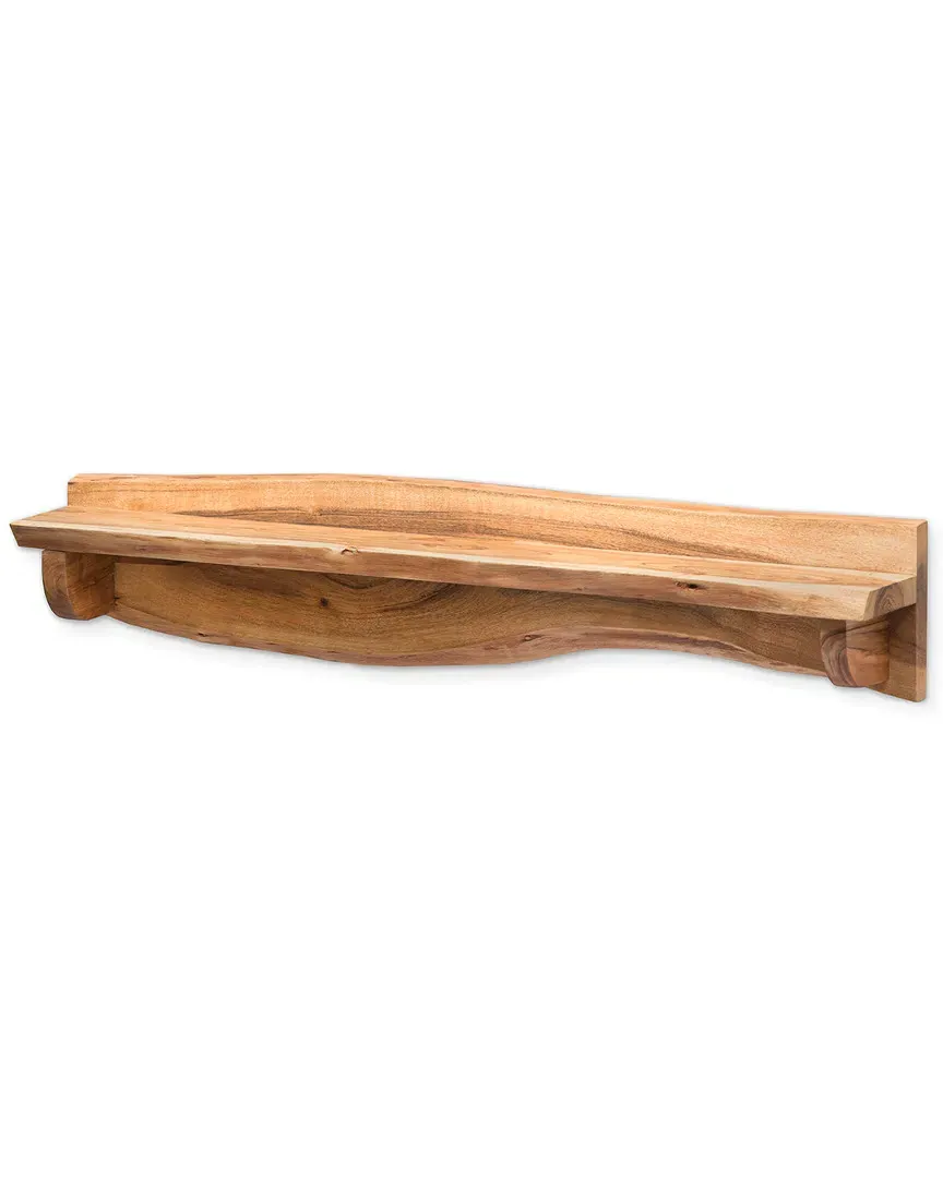 Alpine Live Edge 48in Mantel Shelf - Acacia
