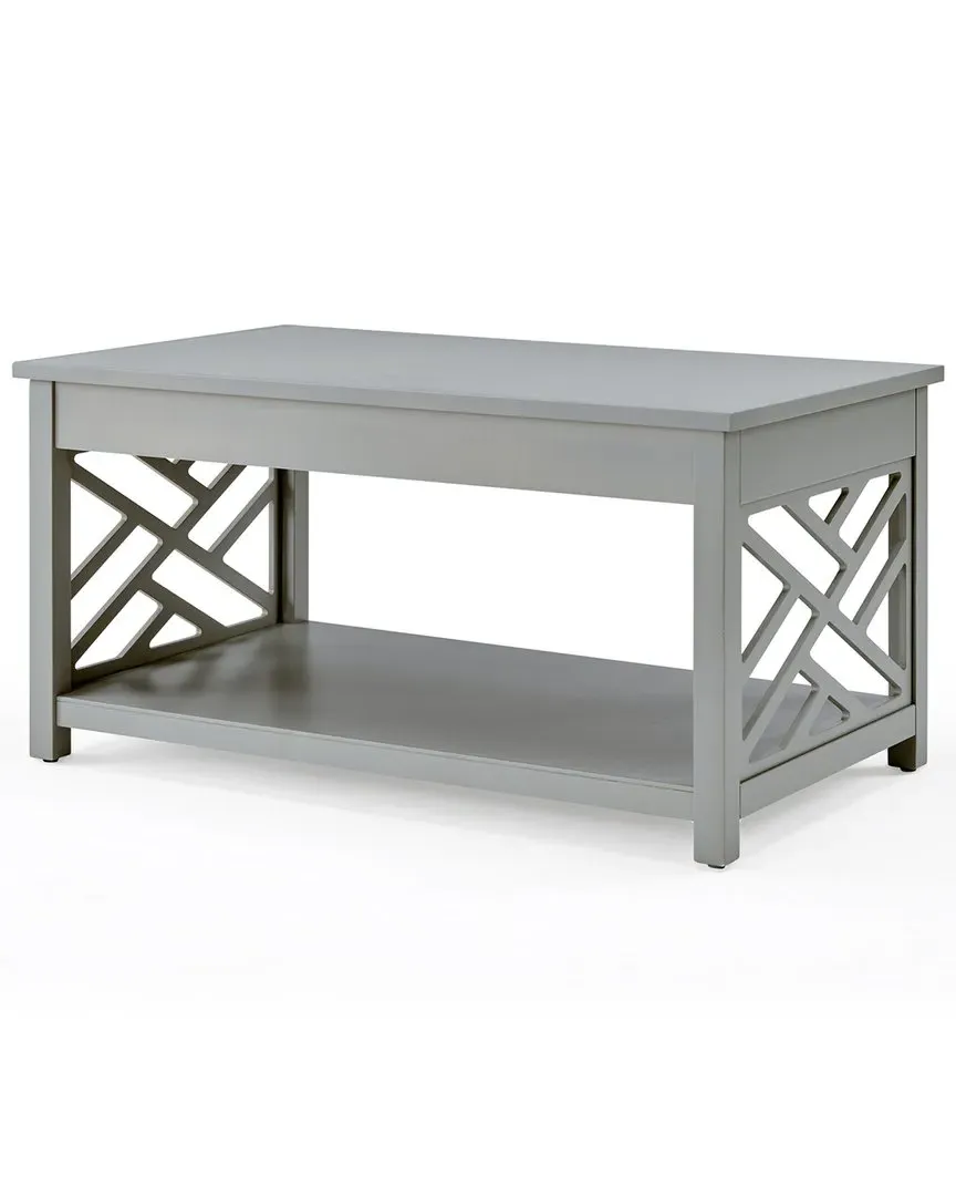 Coventry Coffee Table with Storage - Grey, Wood image