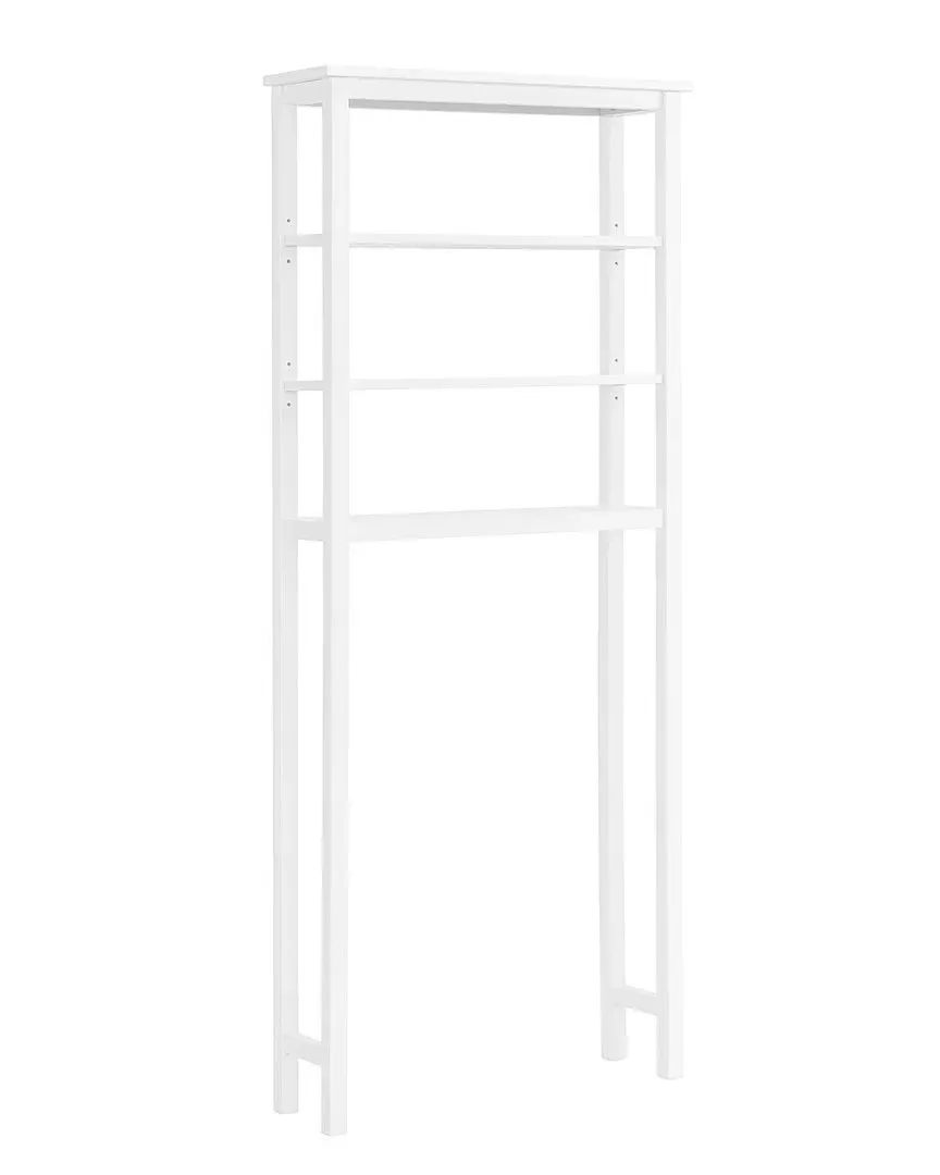 Dover Over Toilet Organizer with Open Shelving - White