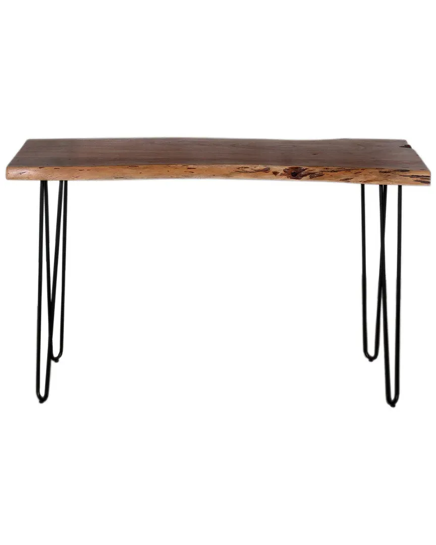 Hairpin 48in Media Console Table - Natural, Acacia Wood