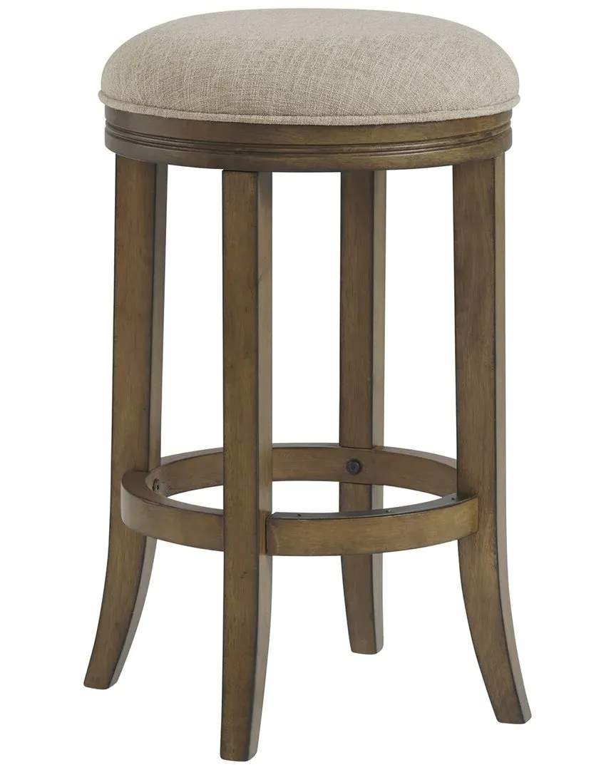 Natick Counter Height Stool - Brown, Rubberwood