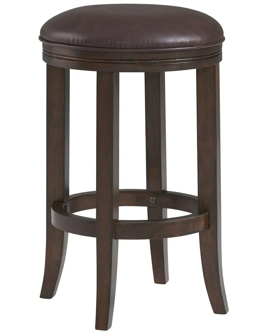Natick Counter Height Stool - Brown, Rubberwood image