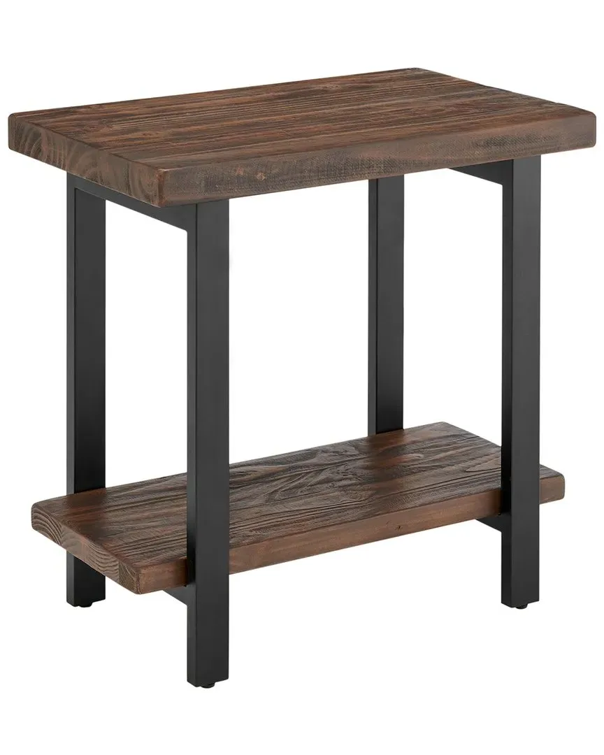 Pomona 2-Tier End Table - Wood, Metal