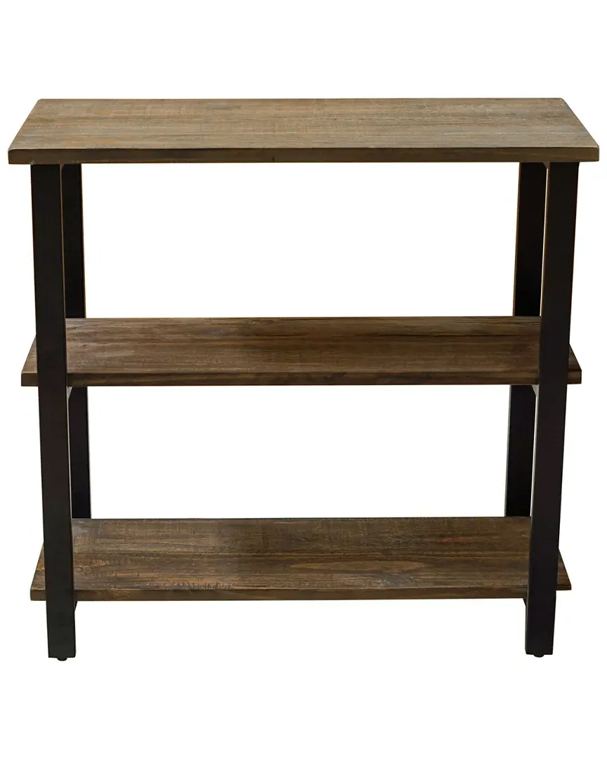 Pomona 31in Under-Window 2-Shelf Bookcase - Birch Wood