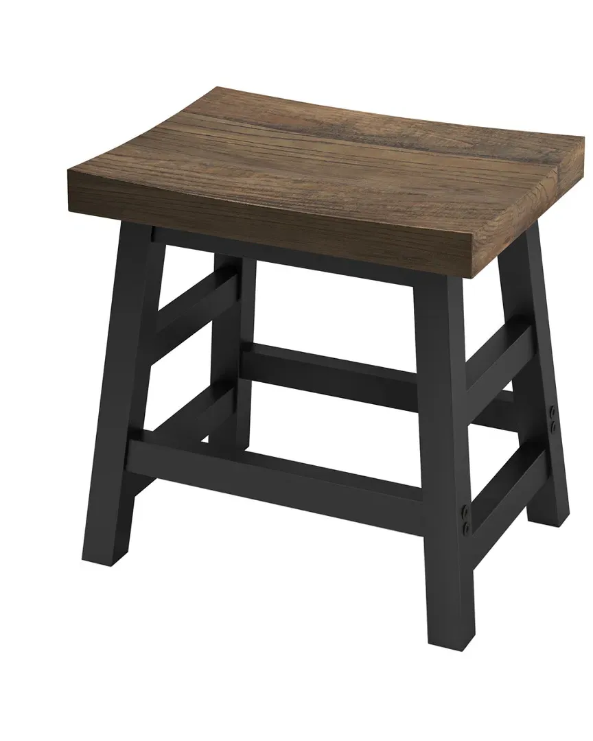 Pomona Barstool - Wood, Metal image