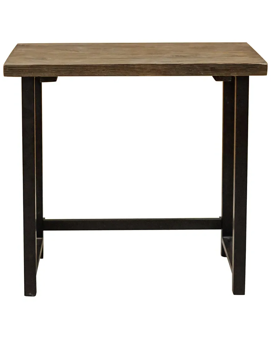 Pomona Small Metal and Wood Desk - Reclaimed Wood image