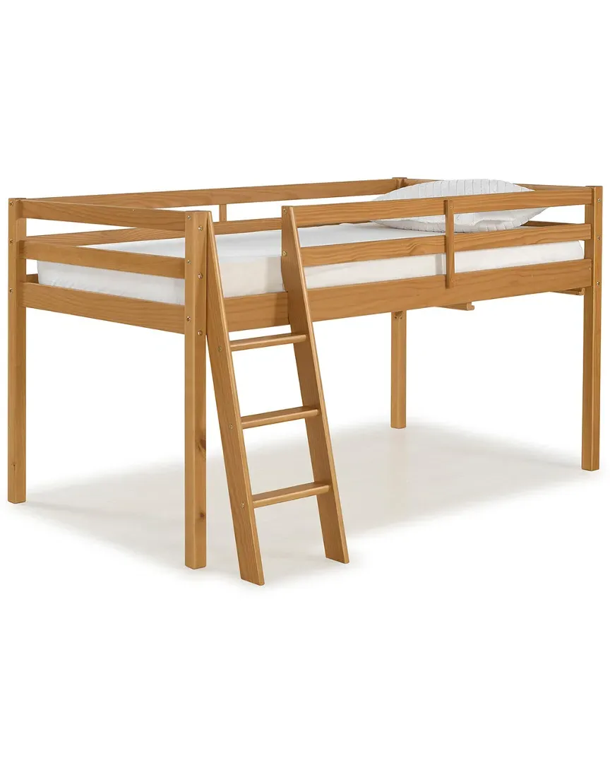 Roxy Twin Junior Loft Bed - Cinnamon, Pine image