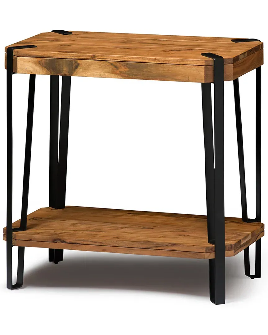 Ryegate Live Edge End Table - Natural, Acacia Wood