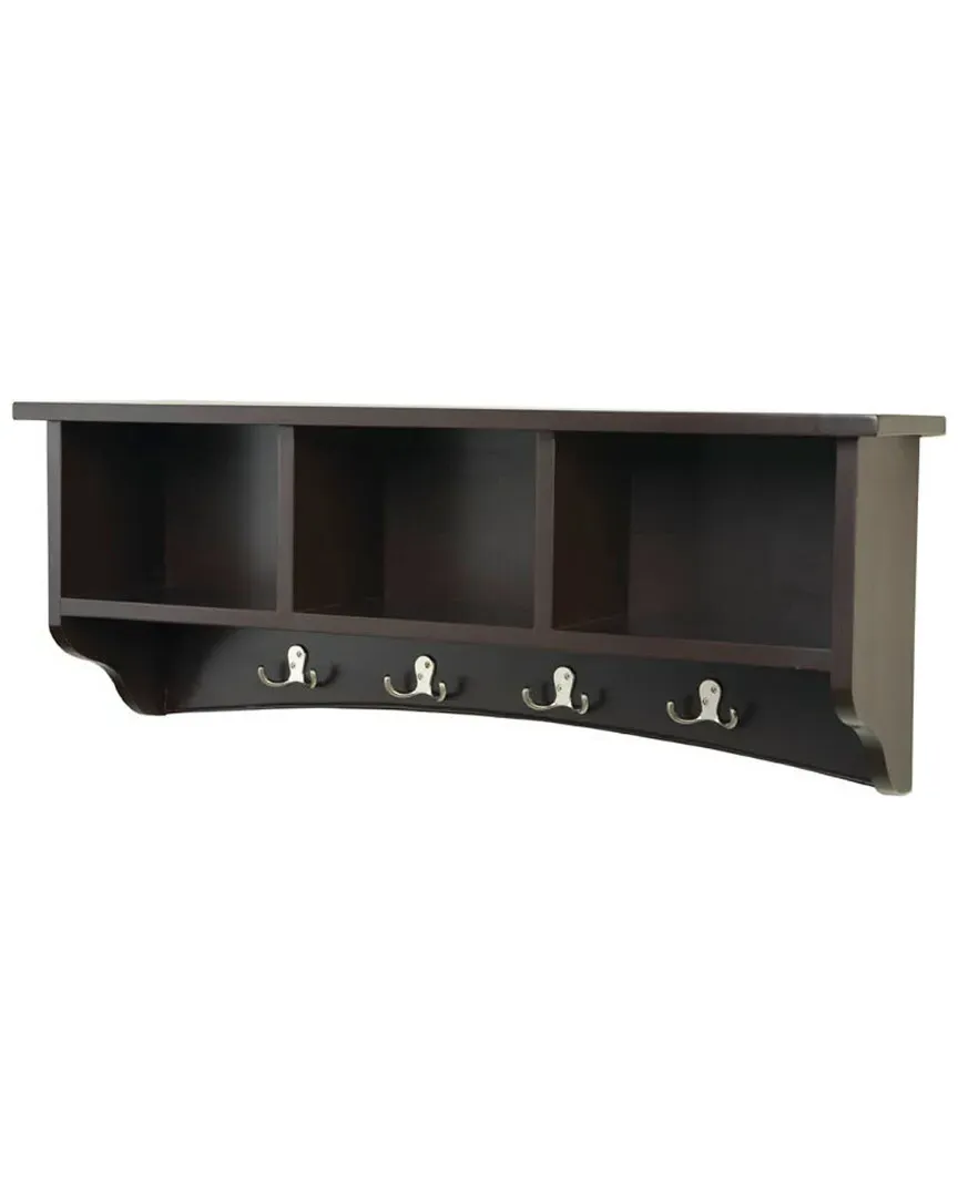 Shaker Cottage Storage Coat Hook - Chocolate