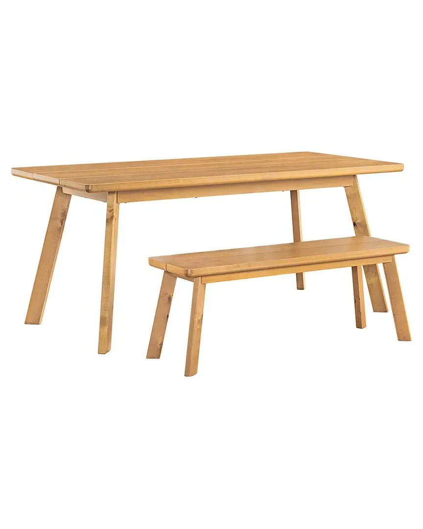 Shelburne 73In Dining Table - Natural, Wood image