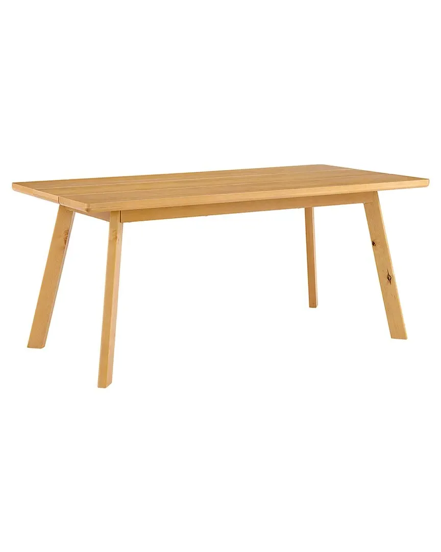 Shelburne 73In Dining Table with Two Benches Set - Natural