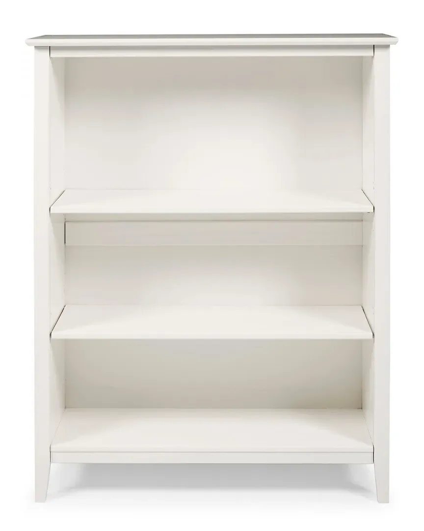 Simplicity Tall Bookcase - White, Pine