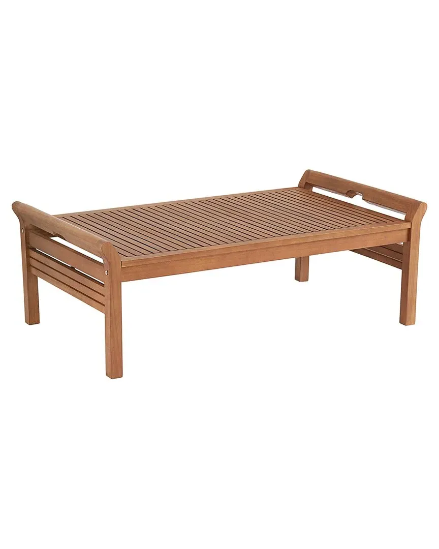 Stamford Rectangle Coffee Table - Natural, Eucalyptus Wood image