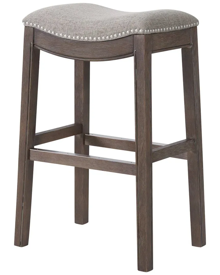 Williston Bar Height Stool - Brown, Rubberwood image