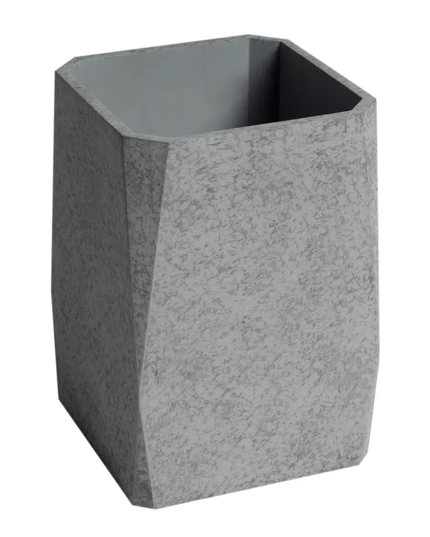 12in Concrete Waste Bin - Grey image