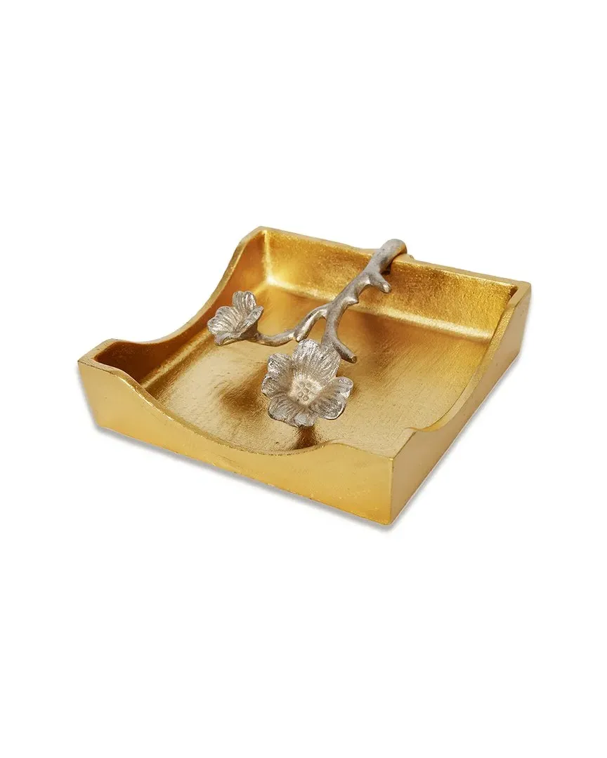 7ind Square Napkin Holder - Gold image