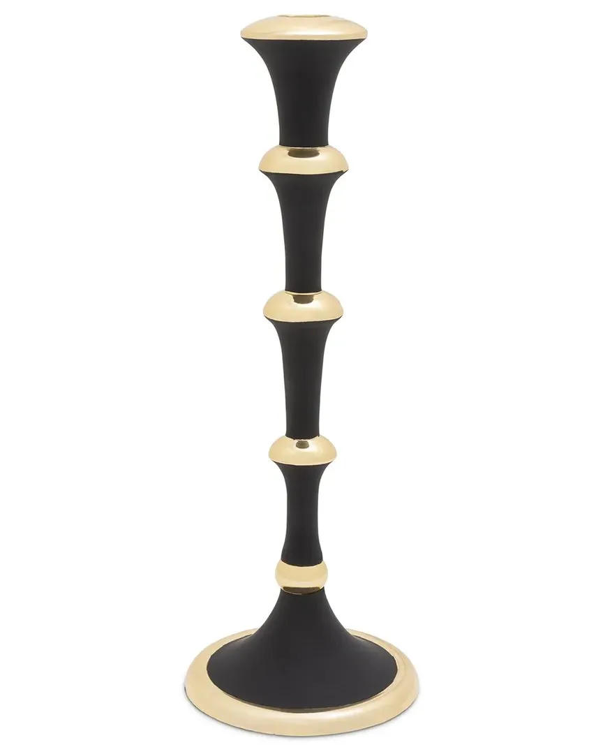 8.2in Candlestick - Black, Stainless Steel image