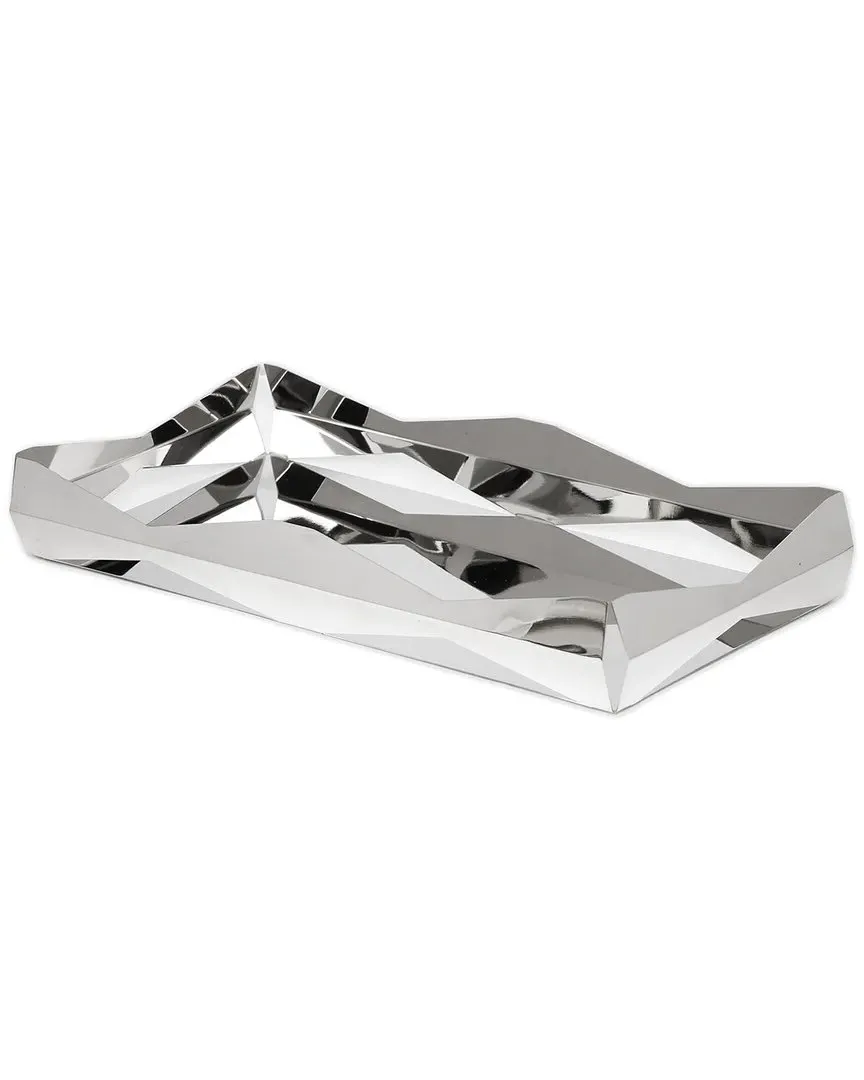Alice Pazkus Oblong Tray - Silver, Stainless Steel image