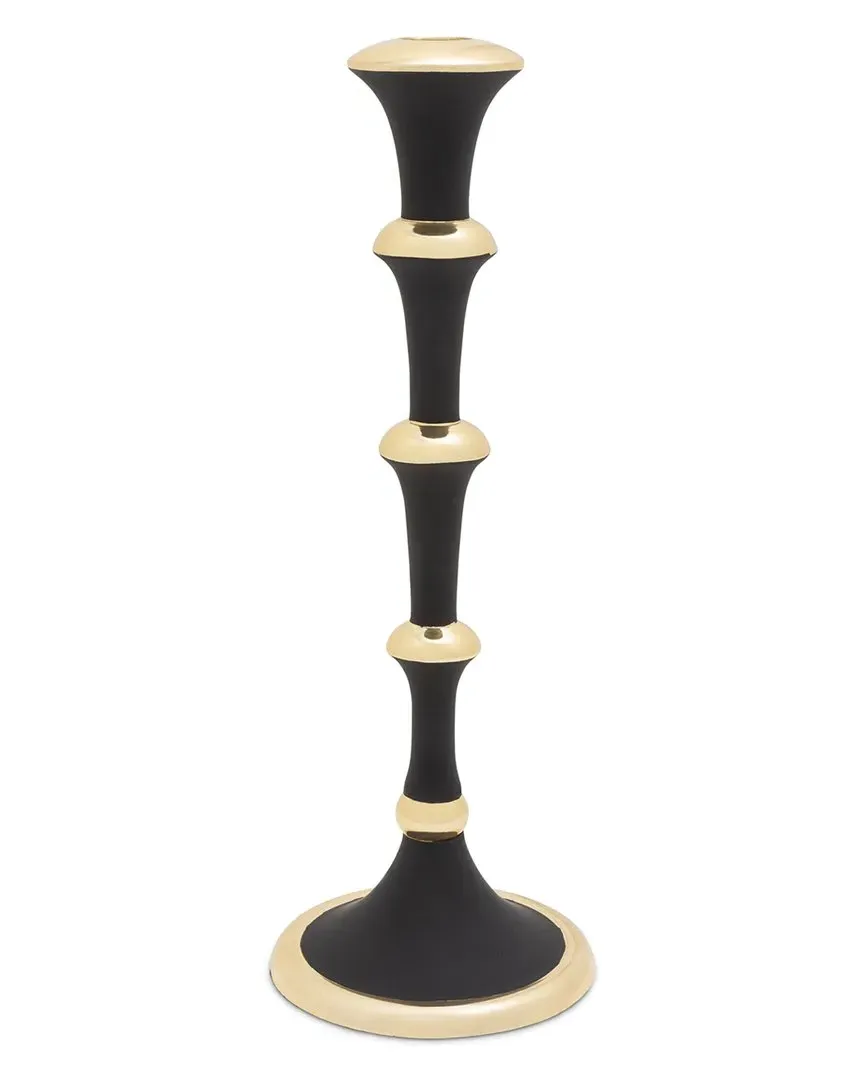 Candlestick - Black, Stainless Steel