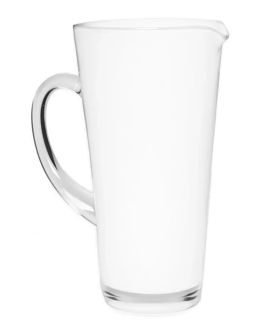 Glass Pitcher - White image