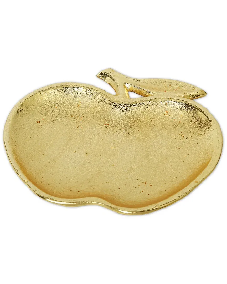 Gold Apple Dish - Gold, Stainless Steel image