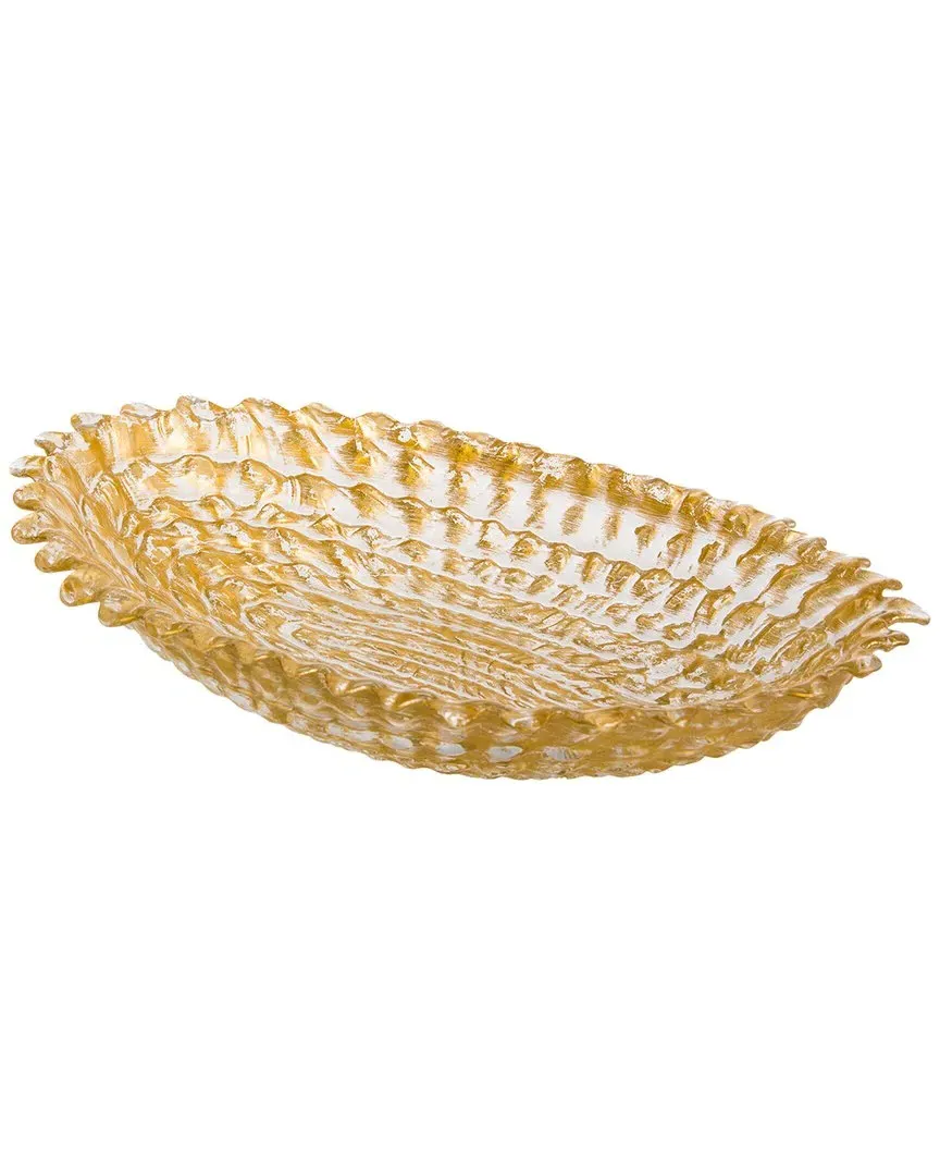 Large Oval Bowl - Gold image