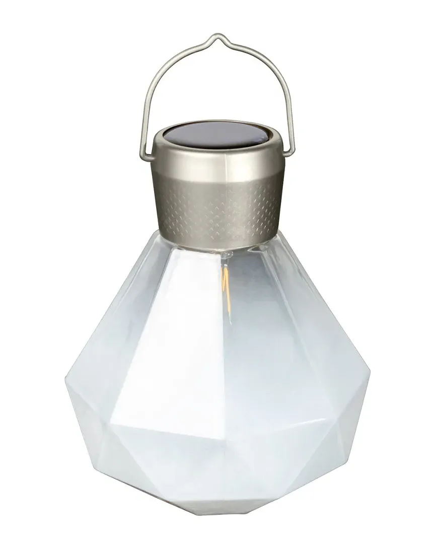 Solar Glass Gem Light - Milk image