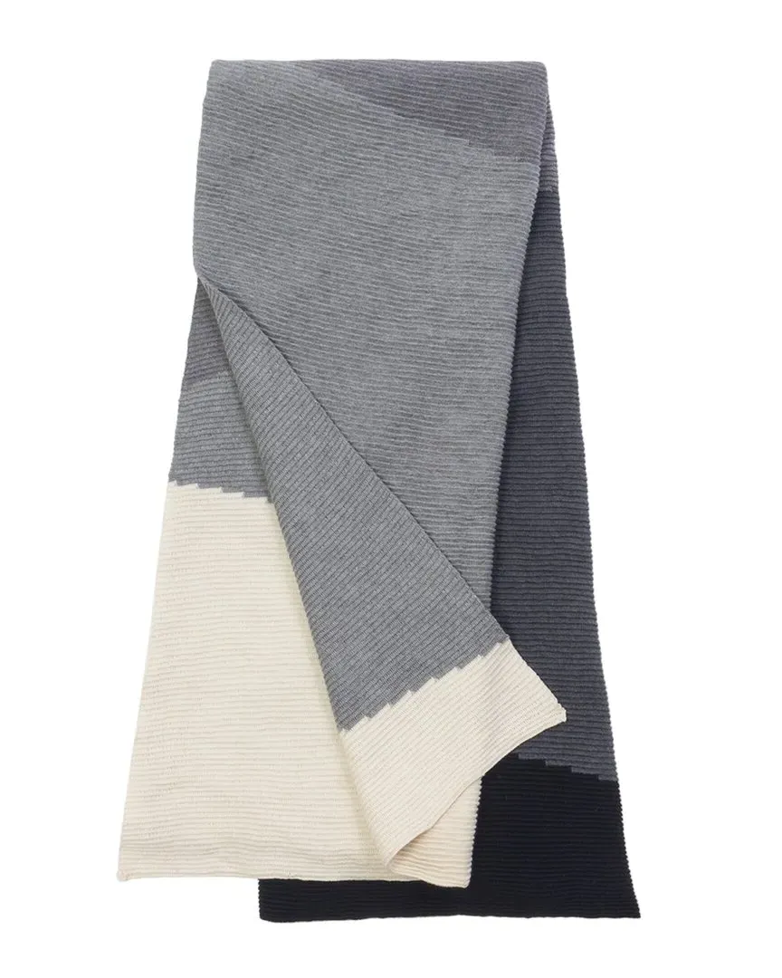 Anders Throw - Asphalt Grey Ivory, Cotton image